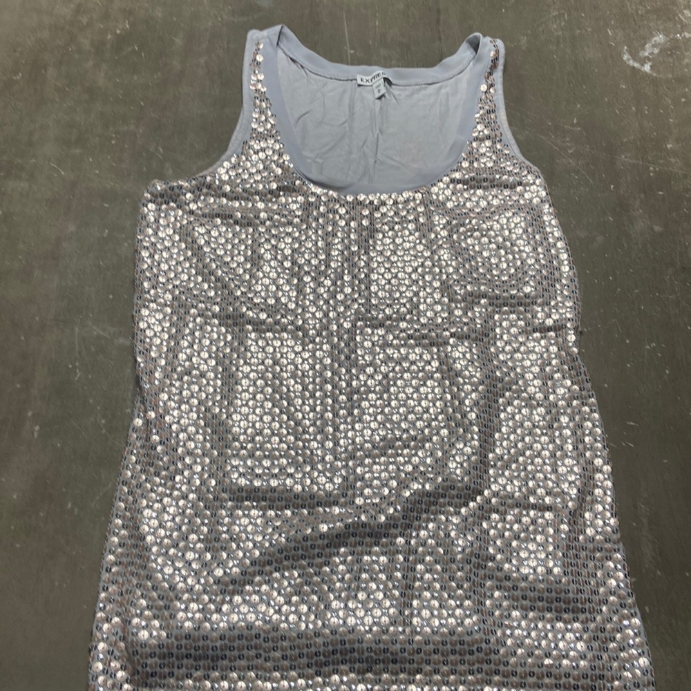 Express Sequined Tank Top